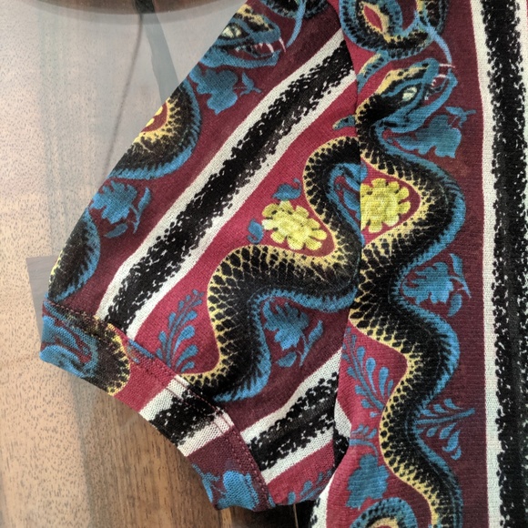 90s Jean Paul Gaultier Snakes Sheer Mesh Club.... - Picture 10 of 14